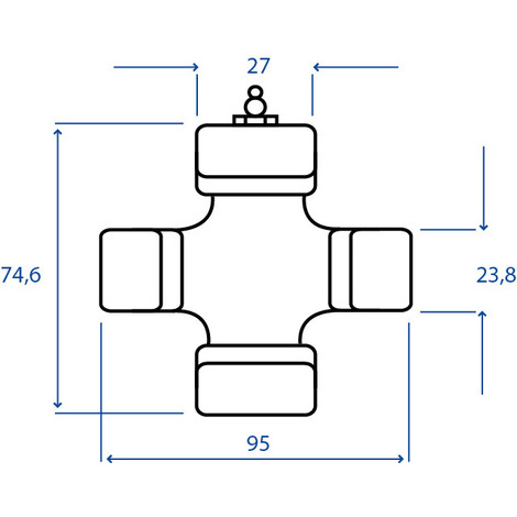 CROCIERA 2A SERIE W2380 27 X 75   24 X 9