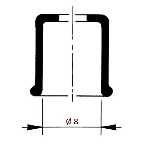 TERMINALE X GUAINA Dm.8  PZ.200