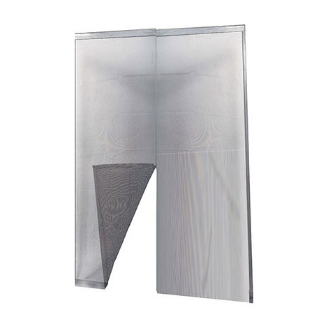 Zanzariera  porta  a  strappo  effe - Poliestere  bianco  cm  150  h.cm  250