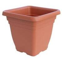 Vaso quadro laurus ics - Pp terracotta cm 30x30 h.cm 28