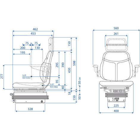 SEDILE SKAY C/MOLLEGG.M200 MECC. STRETTO