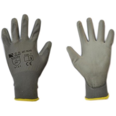 Guanti nylon poliuretano tg.11