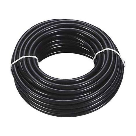 Cavo  elettrico  bipolare  h05vv-f - Rame/pvc  nero  nxmmq  2x1,5  cf=mt  100