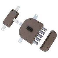 Serratura legno applicare 2300 plus cr - Dm m4 quint e.mm 60 sx