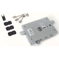 Serratura metallo applicare ser 711 dierre atra - Dm m4 tripl+scr ip.mm 28 e.mm 73 sx