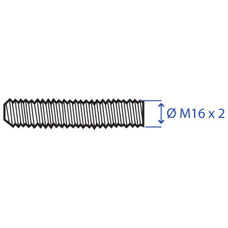 BARRA FILETTATA X IMP.GENERICI M16X2