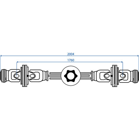 CARDANO BWWZ 2580 1760 S4/S5 COLLAR L.T.