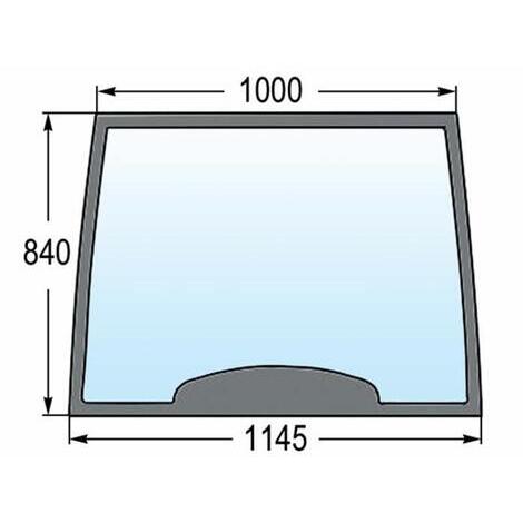 Parabrezza fisso adattabile rif. originale CNH 82000296