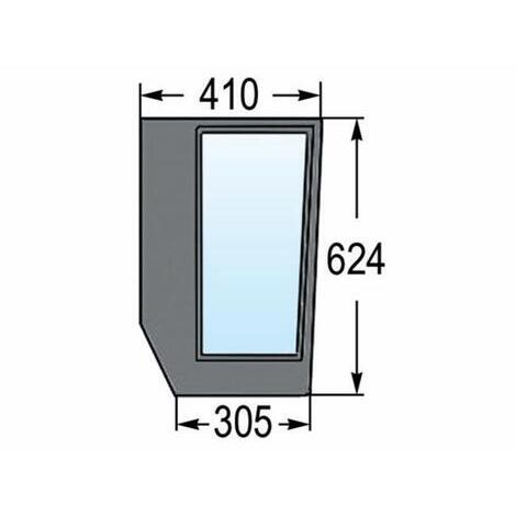 Parabrezza inferiore destro adattabile rif. originale CNH 5092900