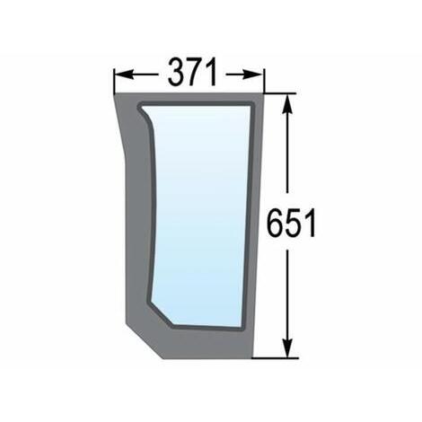 Parabrezza inferiore destro, adattabile rif. originale CNH 82011532