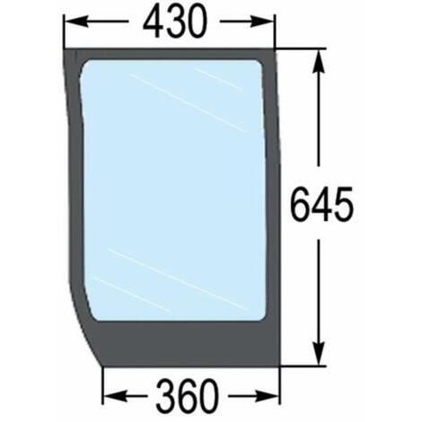 Parabrezza inferiore sinistro adattabile rif. originale CNH 82030488