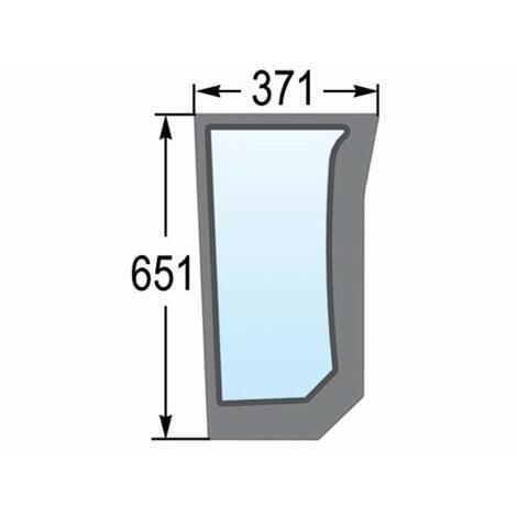Parabrezza inferiore sinistro, adattabile rif. originale CNH 82011531