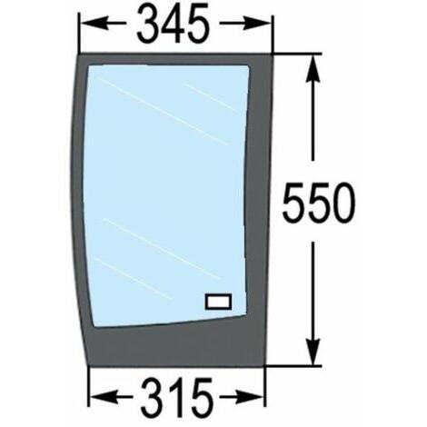 Parabrezza inferiore sinistro adattabile rif. originale CNH 134671080