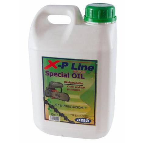 Olio Protettivo XP-LINE Eco-Plus. Vegetale biodegradabile x catena da motosega. 2 lt