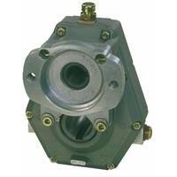 RIDUTTORE GRUPPO 2 RAPPORTO 3:1 PER MOTORI ORBITALI ALBERO Ø25mm CORPO ALLUMINIO
