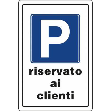 Cartello segnaletica linea privata 30x20 in plastica