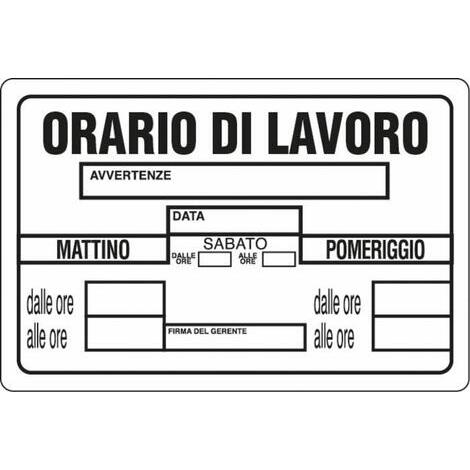 Cartello segnaletica linea privata 30x20 in plastica