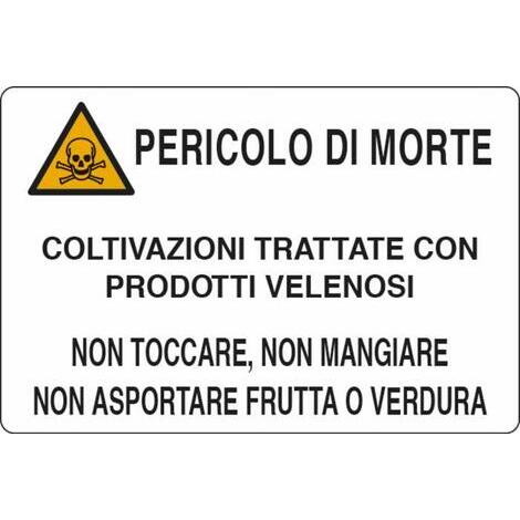 Cartello segnaletica linea privata 30x20 in plastica