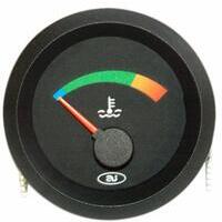 Lo strumento 63906 è un indicatore di temperatura acqua analogico a 12V con tecnoclogia stepper motor. Il range di temperatura è visualizzato da una scala grafica di color verde e rosso. Retroilluminazione di colore bianco della scala e di colore ross