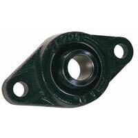 Supporto a flangia con due fori UCFL 204 con cuscinetto Ø 20 mm