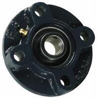 Supporto a flangia tonda autoallineante con cuscinetto Ø 20, modello UCFC 204