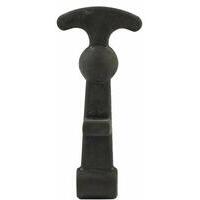 Tirante aggancia cofano medio, lunghezza 120 mm, larghezza impugnatura 53mm