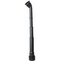 Tubo conducisemi modello lungo. Lunghezza min 500 - max 877mm, soffietto 80mm
