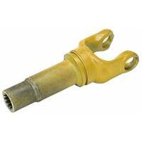 Tubo esterno completo di forcella e bussola saldati adattabile By-Py categoria 6, lunghezza cardano 600 mm, 569B6600, cuna 35, 12 denti.