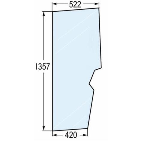 Vetro portiera adattabile rif. originale Same 0.9231.212.0