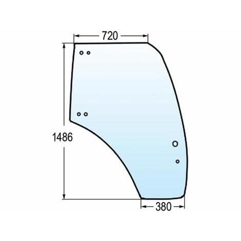 Vetro portiera destra adattabile rif. originale Same 04418952