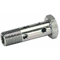 Bocchettone doppio per raccordi ad occhio da 1/4