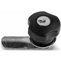 Volantino di chiusura a 3 lobi con serratura destra. Fornito con 2 chiavi