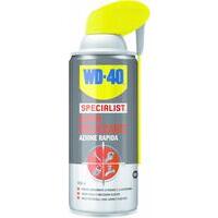 WD40 SUPER SBLOCCANTE 400ml Il Super Sbloccante penetra rapidamente e libera i pezzi con notevole efficacia. La sua formula è adatta anche nei casi difficili di grippaggio e ossidazione. E' resistente all' acqua e puà ² essere utilizzato su tutti i meta